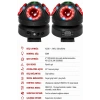 Hepu FB-4130 Mantar Sahne Işığı 60W DMX512 RGBW LED & 100MW Yeşil Lazerli Robot Işık Sistemi