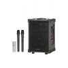 Hepu Hp-977 Partybox Bluetooth Hoparlör 12 Woofer 50W Güç 2 Kablosuz Mikrofon Kumanda