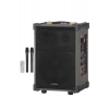 Hepu Hp-977 Partybox Bluetooth Hoparlör 12 Woofer 50W Güç 2 Kablosuz Mikrofon Kumanda