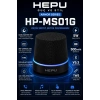 Hepu HP-MS01G Siyah Manyetik Telefon Tutuculu Kablosuz Bluetooth Hoparlör TWS Destekli