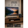 Hepu HP-TV06 180W 2.1 Ch Kablosuz Subwoofer Soundbar Ev Sinema Sistemi - Bluetooth, HDMI ARC, Optik ve Renkli LED