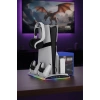 Hepu TP5-3570 PS5 Soğutucu Şarj Standı | DualSense Şarj RGB Işık 3 Fan Hızlı Dock İstasyonu