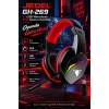 Jedel Gaming GH-269 7.1 USB Mikrofonlu RGB Oyuncu Kulaklığı - Siyah/Kırmızı