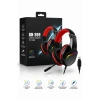 Jedel Gaming GH-269 7.1 USB Mikrofonlu RGB Oyuncu Kulaklığı - Siyah/Kırmızı