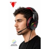 Jedel Gaming GH-269 7.1 USB Mikrofonlu RGB Oyuncu Kulaklığı - Siyah/Kırmızı