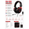 Jedel Gaming GH-581 7.1 USB Kablolu RGB Işıklı Mikrofonlu Oyuncu Kulaklığı