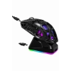 Jedel GWH-111 RGB Şarj Standlı  12000 DPI Triple BT/2.4Ghz/Kablolu Hafif Gaming Mouse
