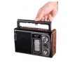 KBroad Ktf-2208 Nostalji Solar Enerjili Güneş Panelli Fm Radyo Şarj Edilebilir