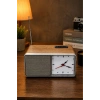 NNS NS-805BT Kahverengi Nostaljik Retro Radyo - Bluetooth Hoparlörlü, Saatli ve Şarjlı Masa Radyosu