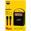NSS NS-992MIC Boombox Pro Kablosuz Karaoke Hoparlör FM Radyo 2 Adet Mikrofon