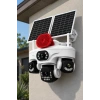 O-kam Pro OK-337Premıum 12MP 4G Sim Kartlı Solar Güvenlik Kamerası Dış Mekan Gece Görüşlü Akıllı Kamera