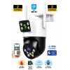 O-kam Pro Okam-4047 4MP Dual Lens WiFi Akıllı Güvenlik Kamerası