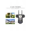 Okam-6030 9 Mp 3 Kameralı Dual Lens Wifi Ptz Kamera