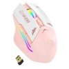 Blic Bwm1 Pembe RGB Şarjlı Kablosuz 1600DPI Işıklı Kablosuz Mouse