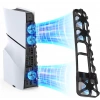 Hepu TP5-3538S PS5 Slim Disk Slim Dijital Konsolu İçin Soğutma Fanı Termometreli