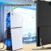 Hepu TP5-3538S PS5 Slim Disk Slim Dijital Konsolu İçin Soğutma Fanı Termometreli