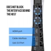 Hepu TP5-3538S PS5 Slim Disk Slim Dijital Konsolu İçin Soğutma Fanı Termometreli