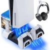 Hepu TP5-1511 PS5 Şarj ve Soğutucu Stand | DualSense Uyumlu Hızlı Şarj İstasyonu