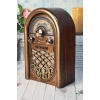 Raiseng R-1950BTL Ahşap Görünümlü Retro Radyo - Nostaljik Tasarım Bluetooth Hoparlör