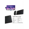 Steep Solid Magic Siyah Şarjlı Bluetooth Klavye Mouse Set