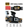 Sy 9728 4 Kameralı Full HD 1080P WiFi Araç İçi Kamera Seti