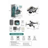 XZCYRC C29S GPS Kameralı Katlanabilir Drone Engel Engelleyici HD Kamera Ekranlı Kumanda