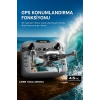 XZCYRC C29S GPS Kameralı Katlanabilir Drone Engel Engelleyici HD Kamera Ekranlı Kumanda