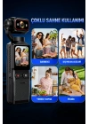 Glr L19 4K Ultra HD Wi-Fi Vlog Kamerası 180 Dönebilir Lens, 6 Eksenli Sarsıntı Önleyici