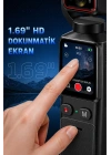 Glr L19 4K Ultra HD Wi-Fi Vlog Kamerası 180 Dönebilir Lens, 6 Eksenli Sarsıntı Önleyici