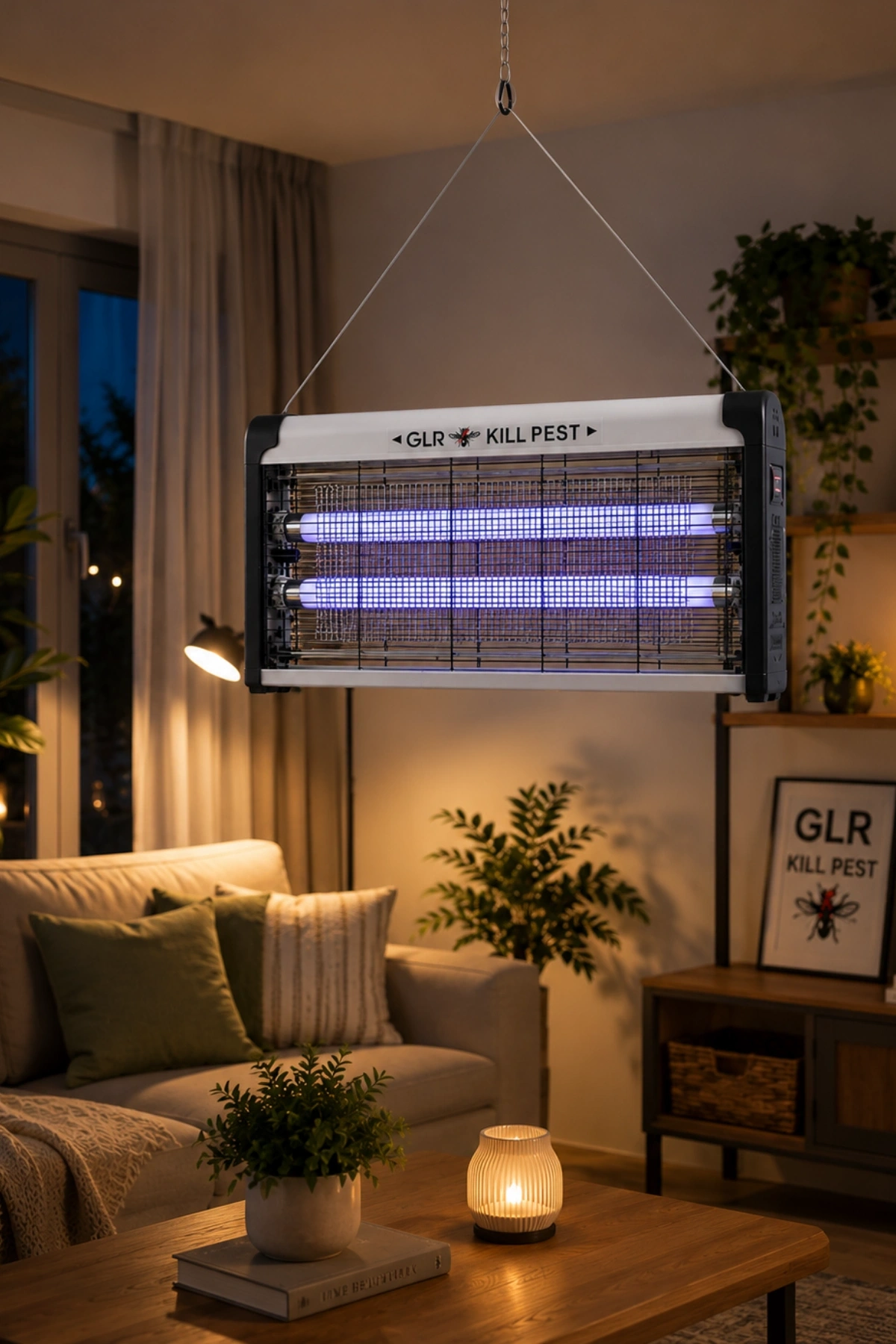 Glr KF-6030 Sinek Öldürücü Lamba Uv Işıklı 30W  Elektrikli Sivrisinek Tuzağı Işıklı Cihaz