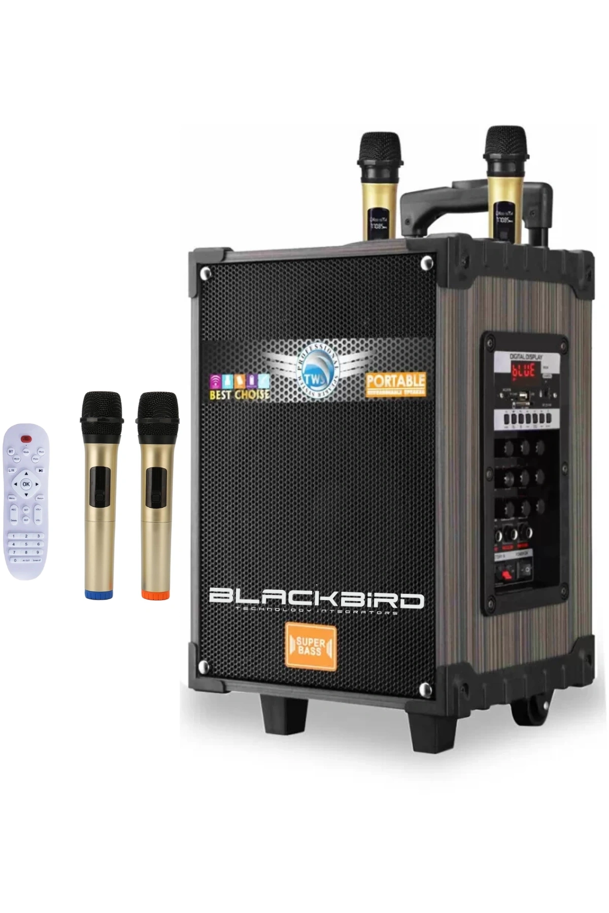 Hepu Hp-926 Taşınabilir Şarjlı 12 İnç 40W Bluetooth Hoparlör