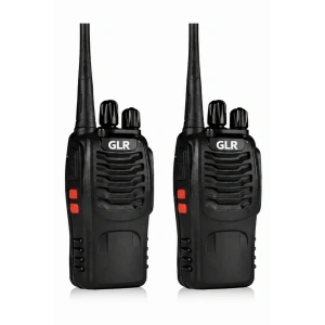 Glr 888 El Telsizi - 1500 mAh Batarya, Pmr El Fenerli 16 Kanal 2 Adet