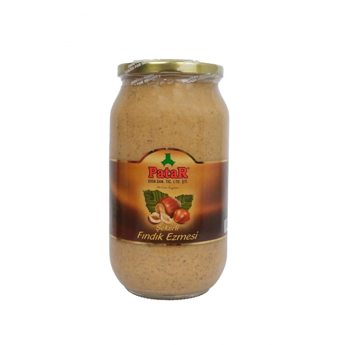 Patar Çifte Kavrulmuş Fındık Ezmesi 1000 gr x 4 Paket