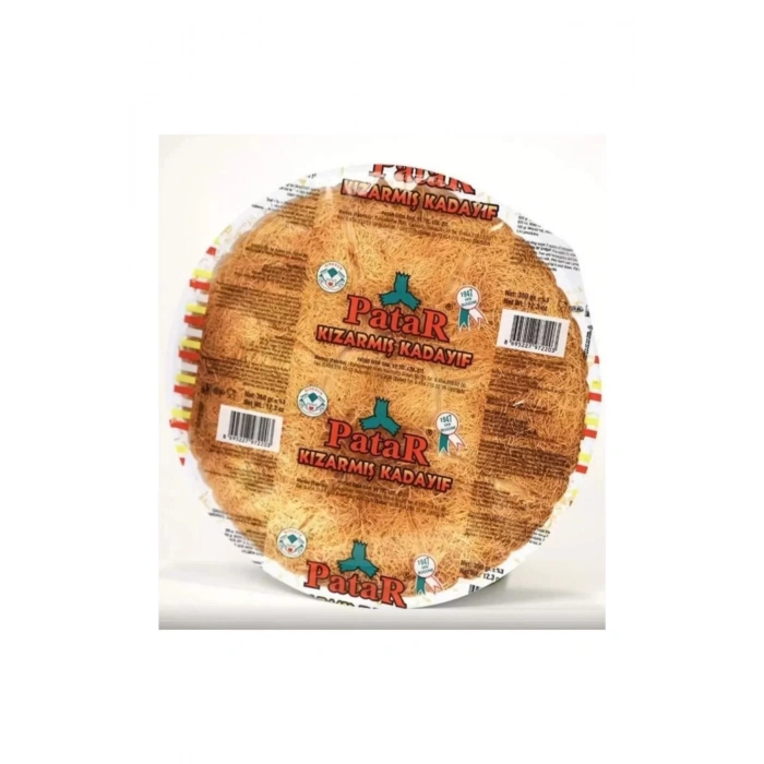 Patar Kızarmış Daire Kadayıf 350 Gr x 2 Paket