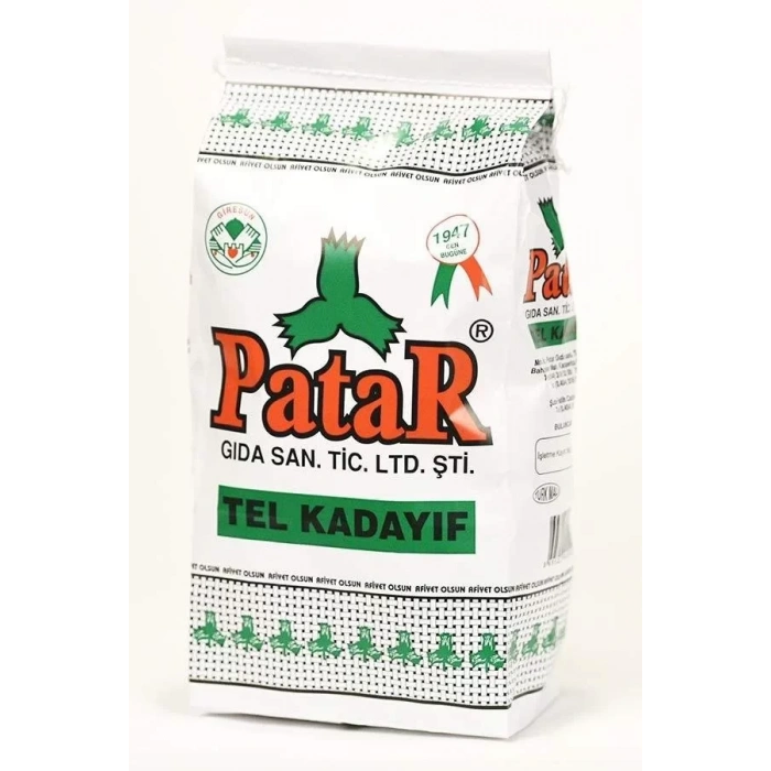 Patar Tel Kadayıf 450 Gr x 4 Paket