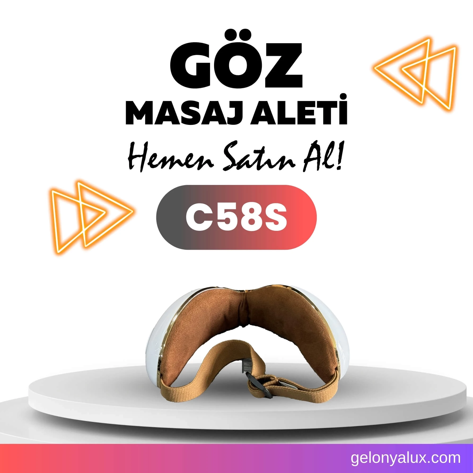 Gelonya Lux C58S Göz Masaj Aleti