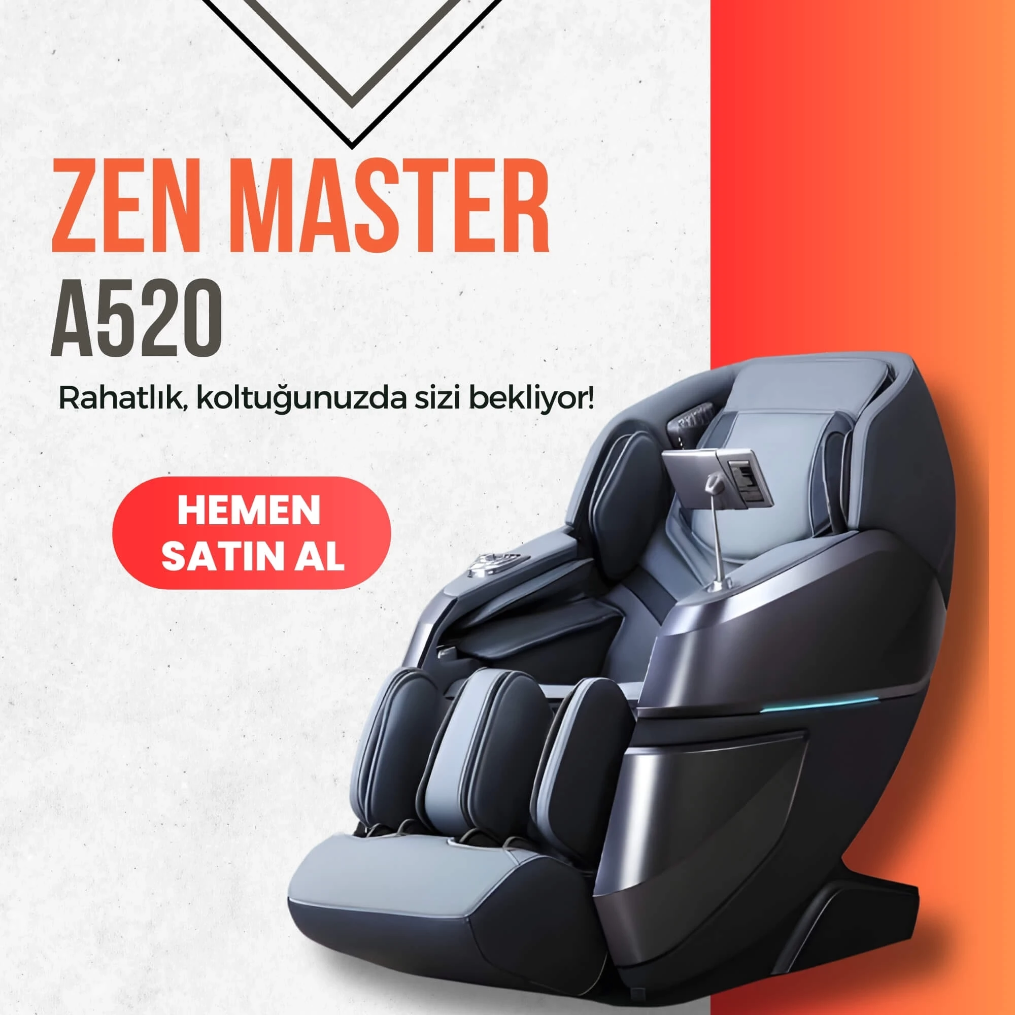 Gelonya Lux Zen Master A520 Masaj Koltuğu