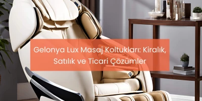 GelonyaLux Masaj Koltukları: Kiralık, Satılık ve Ticari Çözümler