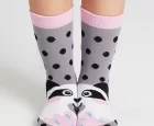 Deno Kids Panda&Crema Kız Soket Çorap 2li