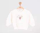 NK Kids Krem Kız Bebek Sweat