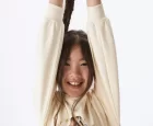 NK Kids Krem Kız Çocuk Sweat