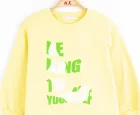 NK Kids Sarı Kız Çocuk Sweat