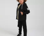 Jack Lıons Siyah Unisex Bebek Ruzgarlık
