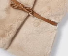 Mayoral Krem Kız Çocuk Kürklü Yelek