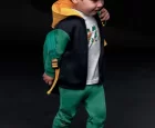 Mayoral Lacivert Yeşil Erkek Bebek Eşofman Takım