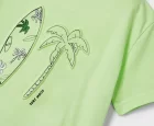 Mayoral Yeşil Palmiye Desenli Erkek Çocuk T-Shırt