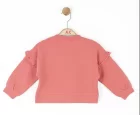 NK Kids Coral Kız Bebek Baykuş Sweat