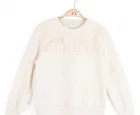 NK Kids Kız Çocuk Kelebek İşlemeli Sweat