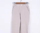 NK Kids Krem Erkek Bebek Çizgili Pantolon
