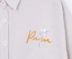 NK Kids Krem Oranj Kız Çocuk Palm Gömlek